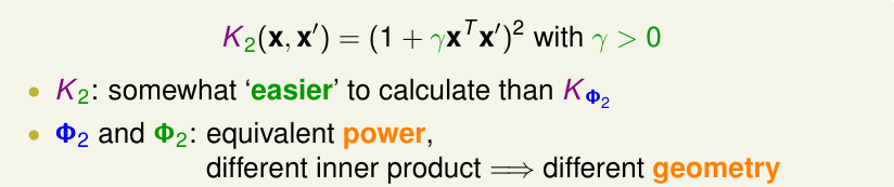 poly 2 kernel