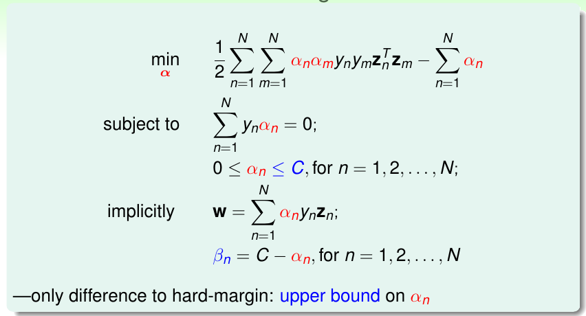 simplify dual svm