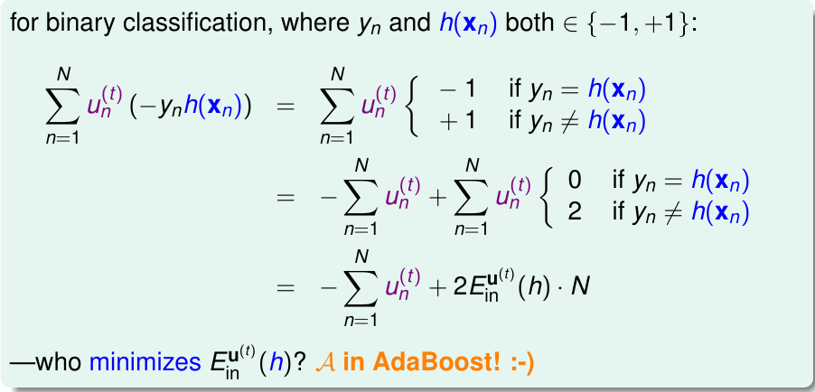 binary classification